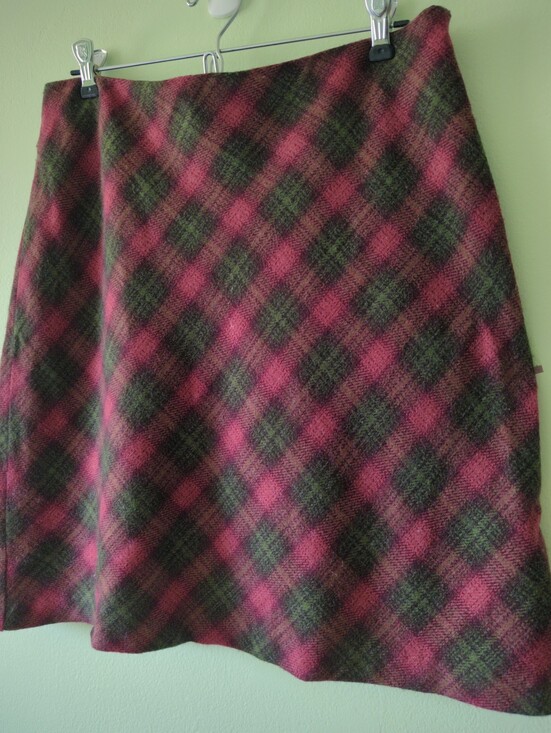 Smart Set Dresses & Skirts - Vintage 90s Smart Set Plaid Mini Skirt A Line Warm Winter Medium